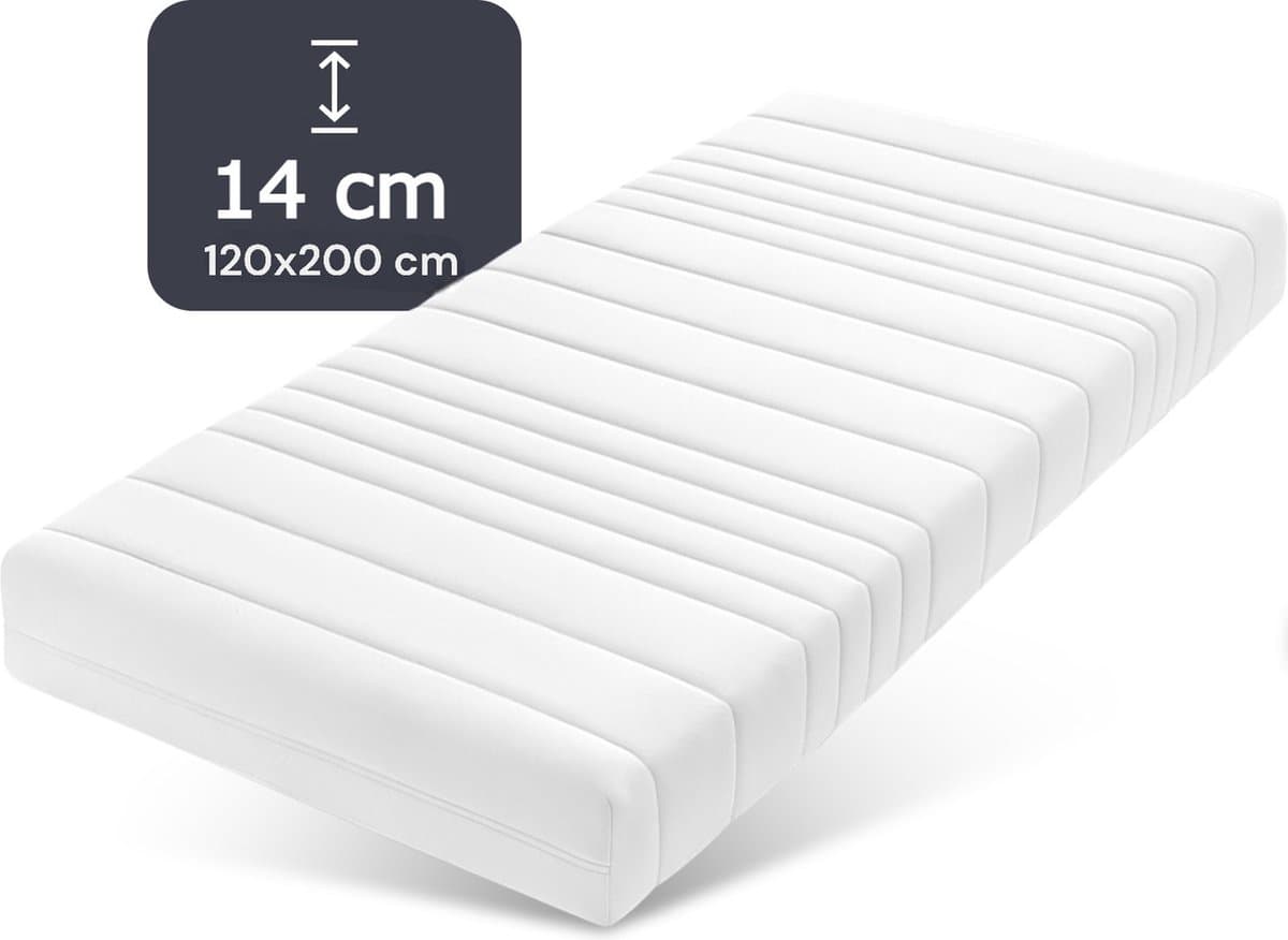 Novio Matras - HR Koudschuim - 120x200 - 14CM dik