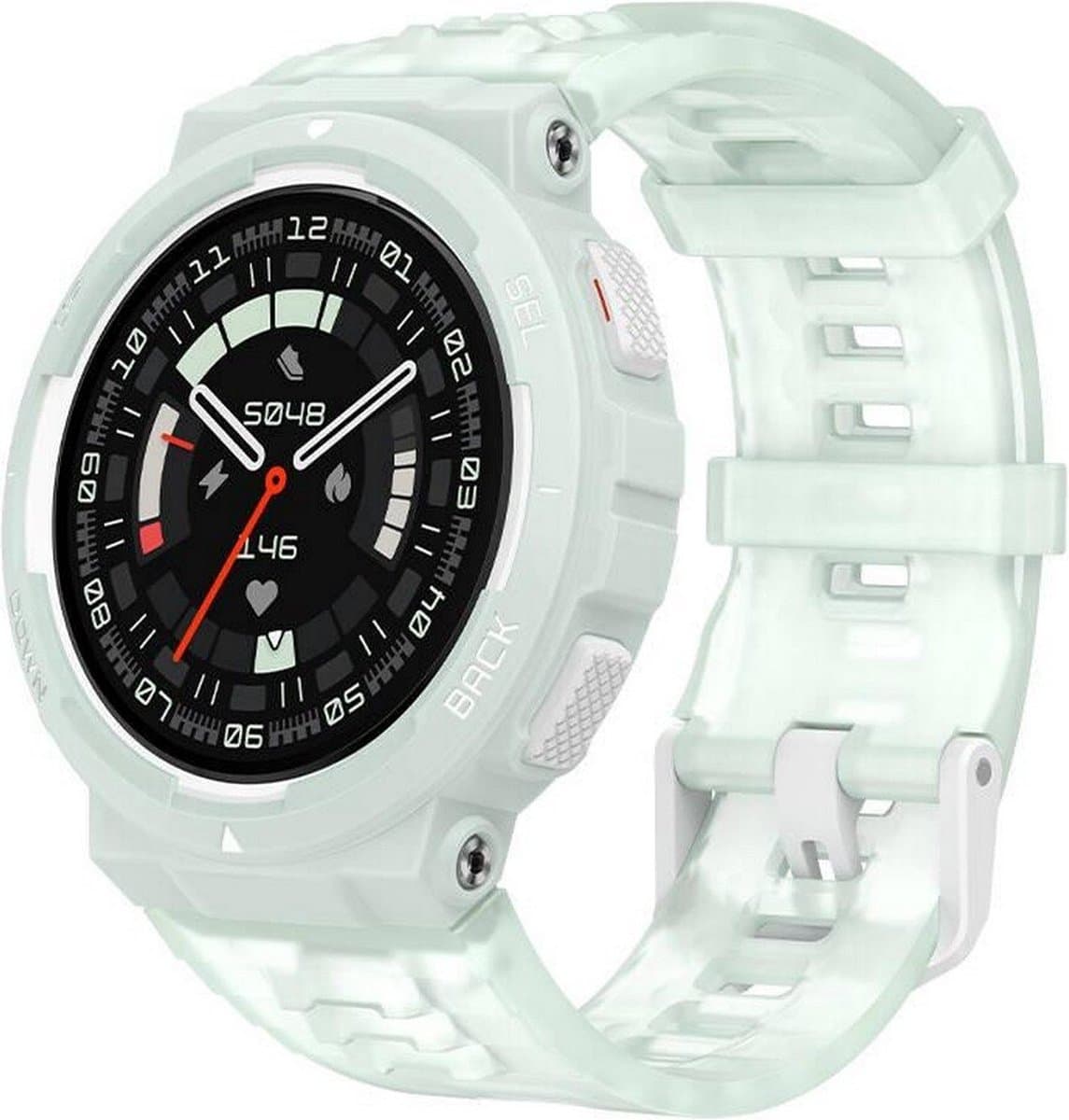 Amazfit Active Edge - Smartwatch - Mint Groen