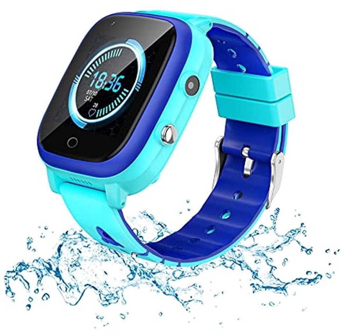4G GPS Tracker Smartwatch voor Kinderen - Waterdichte Slimme Horloge met Videobellen en Digitale Camera