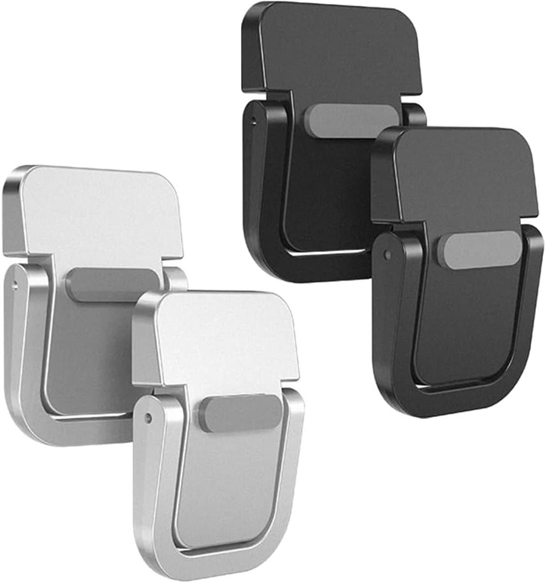 4x Universele Mini Laptop Verhoger - Onzichtbare, Non-Slip Voetjes voor Beter Zicht & Koeling