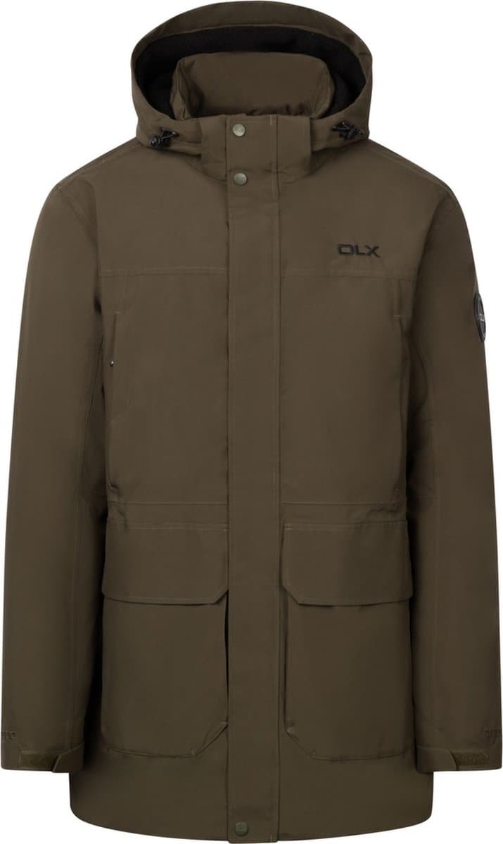 DLX-regenjas Donahue Rainwear Jacket Dark Vine-L
