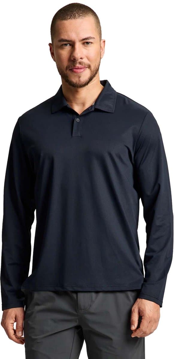 Slam Tech Pique Polo Ls - Sportswear - Volwassen