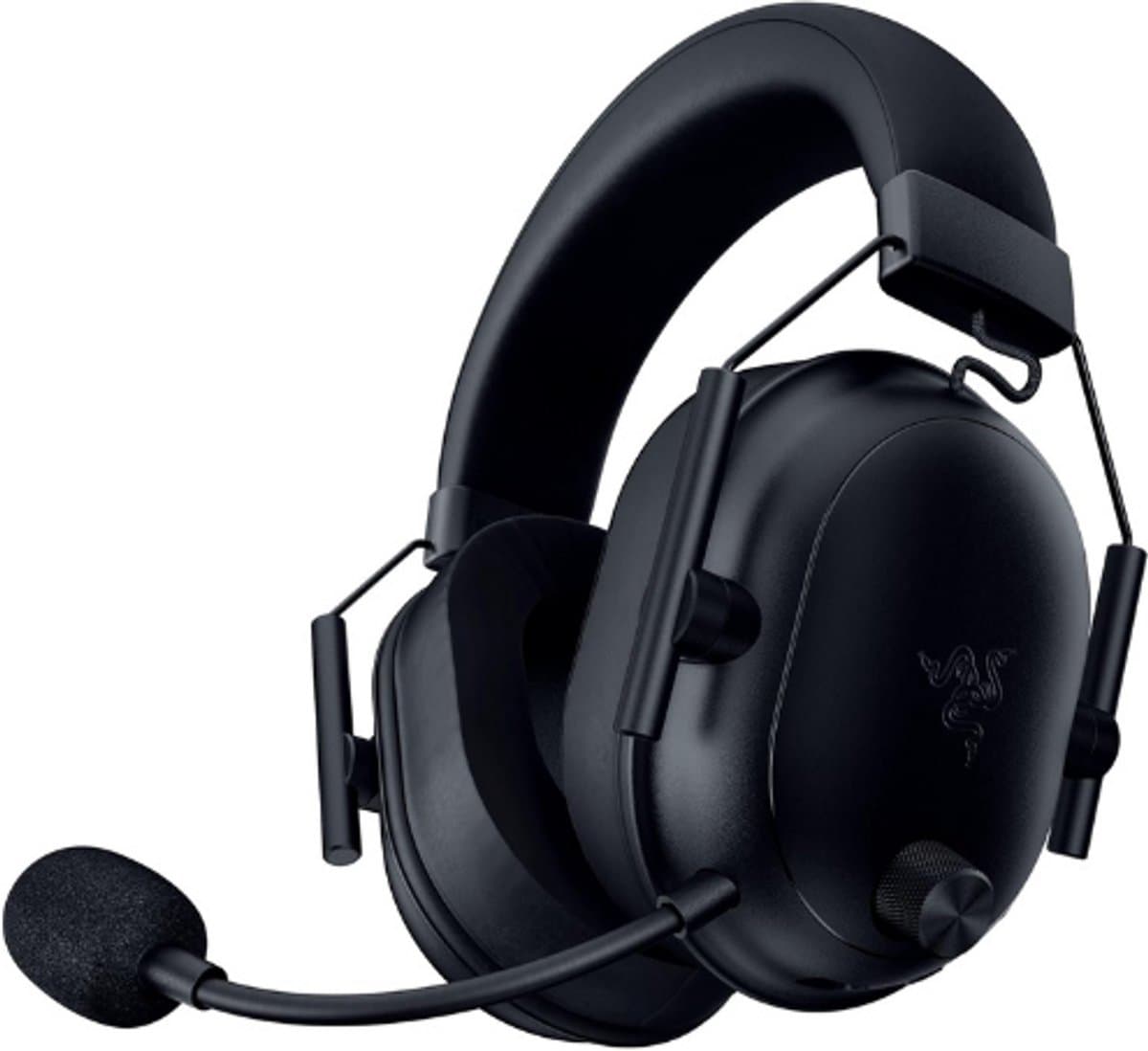 PC - Draadloze Ultralichte E Sports Headset - 280 G - Hyperclear Super Wideband Microfoon - Triforce Titanium 50 Mm Driver - Zwart