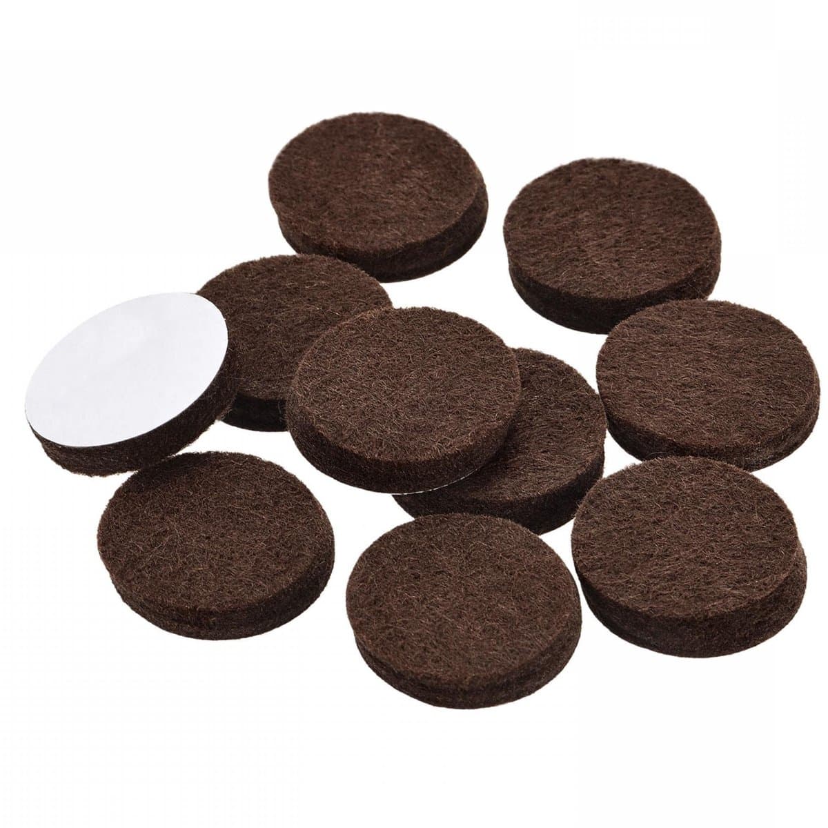 Cosensi- Meubelpads 100 stuks - Ronde zelfklevende vloerbeschermers - Antikras pads - Vloerbescherming voor hardhout/tegels - 22 mm diameter - 5 mm dik