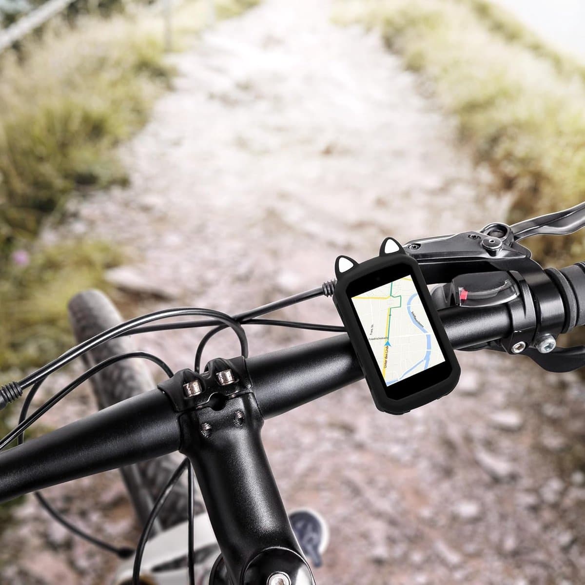 Hoes voor fietsnavigatie - GPS beschermhoes - Bescherming fietscomputer - Scheurbestendig antislip - 198 x 107 x 12 cm