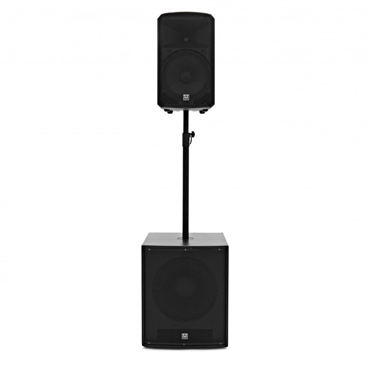SubZero D-Serie 12 Actieve DSP Luidspeaker & 15 Actieve Subwoofer