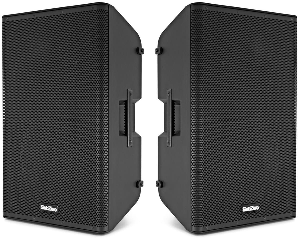 SubZero P15X Actieve DSP-Luidspreker, Set van Twee