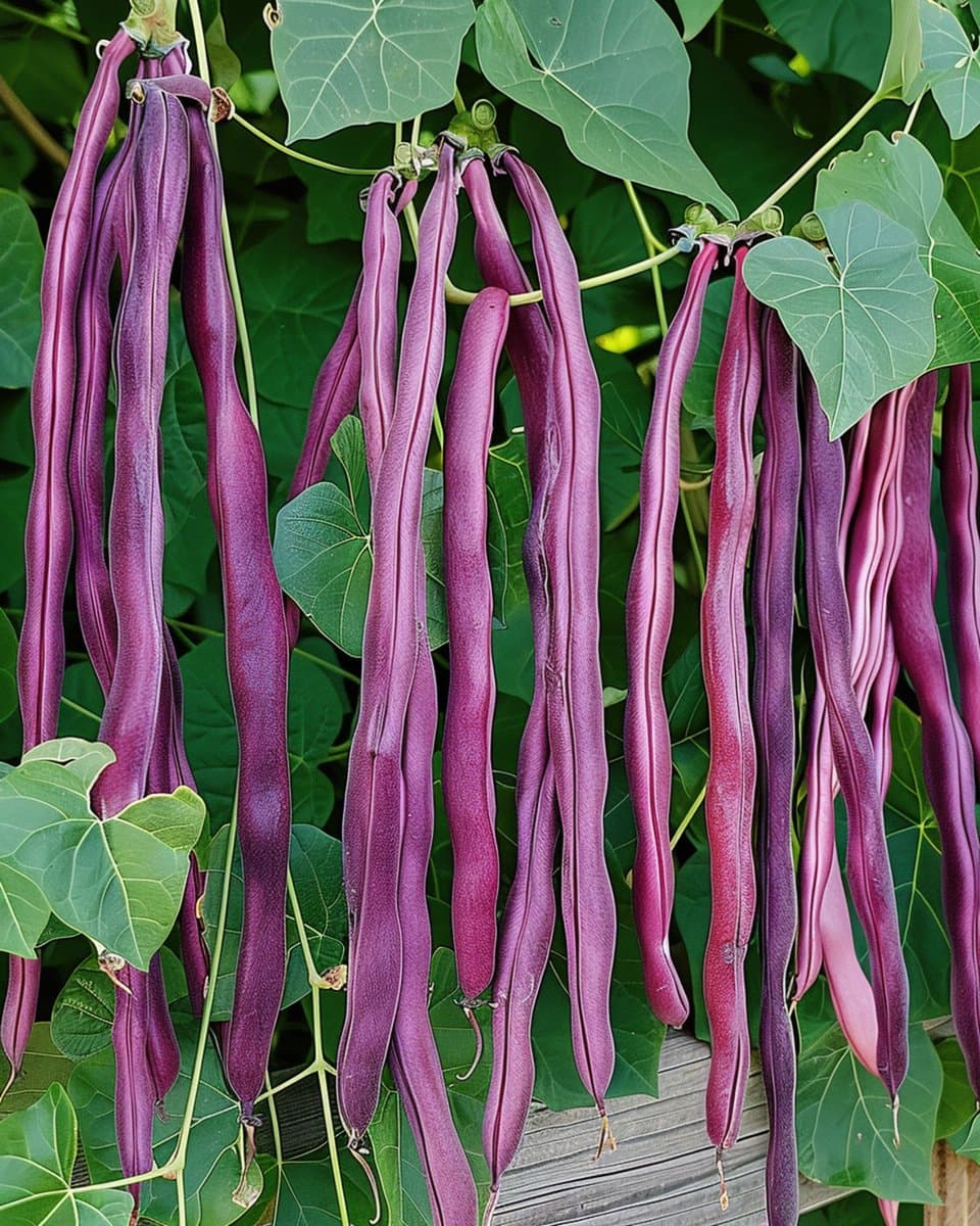 3 sets - Kouseband Zaden Purple Pod Vigna Sesquipedalis Eenjarig