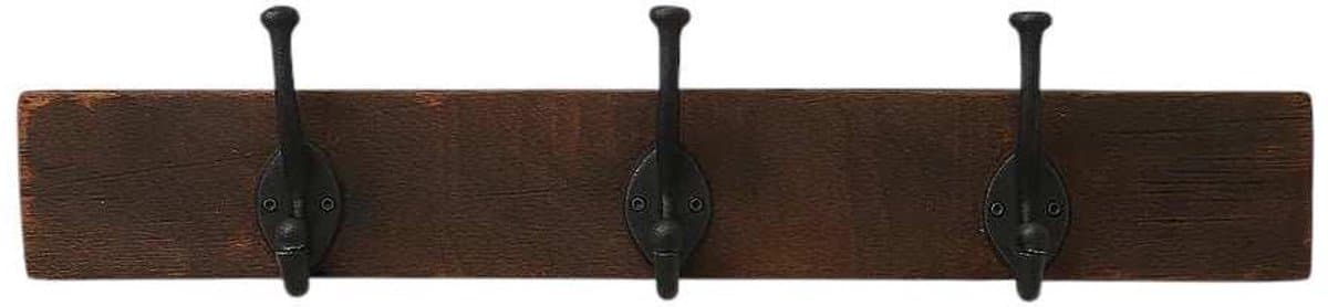 House of Nature Kapstok Liberia 3 haken 50cm