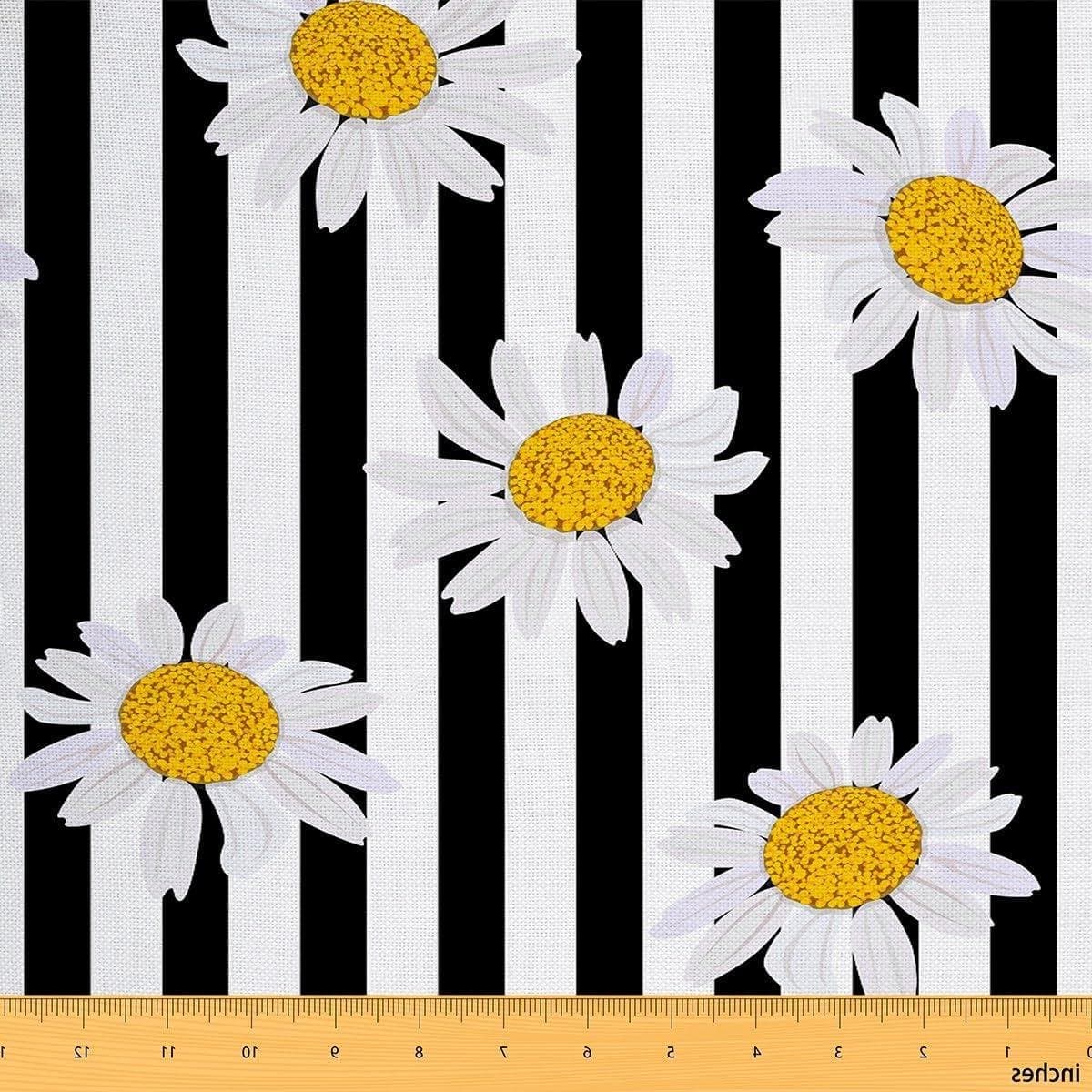 Bloemen Stof - Textiel Panelen - Kamer Decoratie - Waterdicht Duurzaam Materiaal - 1 Yard - Multi