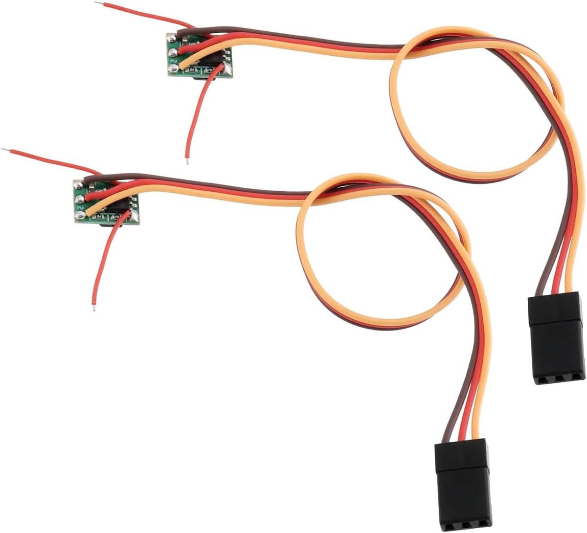 RC Motor Regelaar - Snelheidscontroller ESC - Modelbouw Voertuigen - Bidirectionele Bediening - 2 Stuks - Zwart