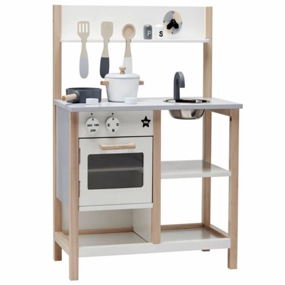 Houten Keuken Wit-naturel Kids Concept