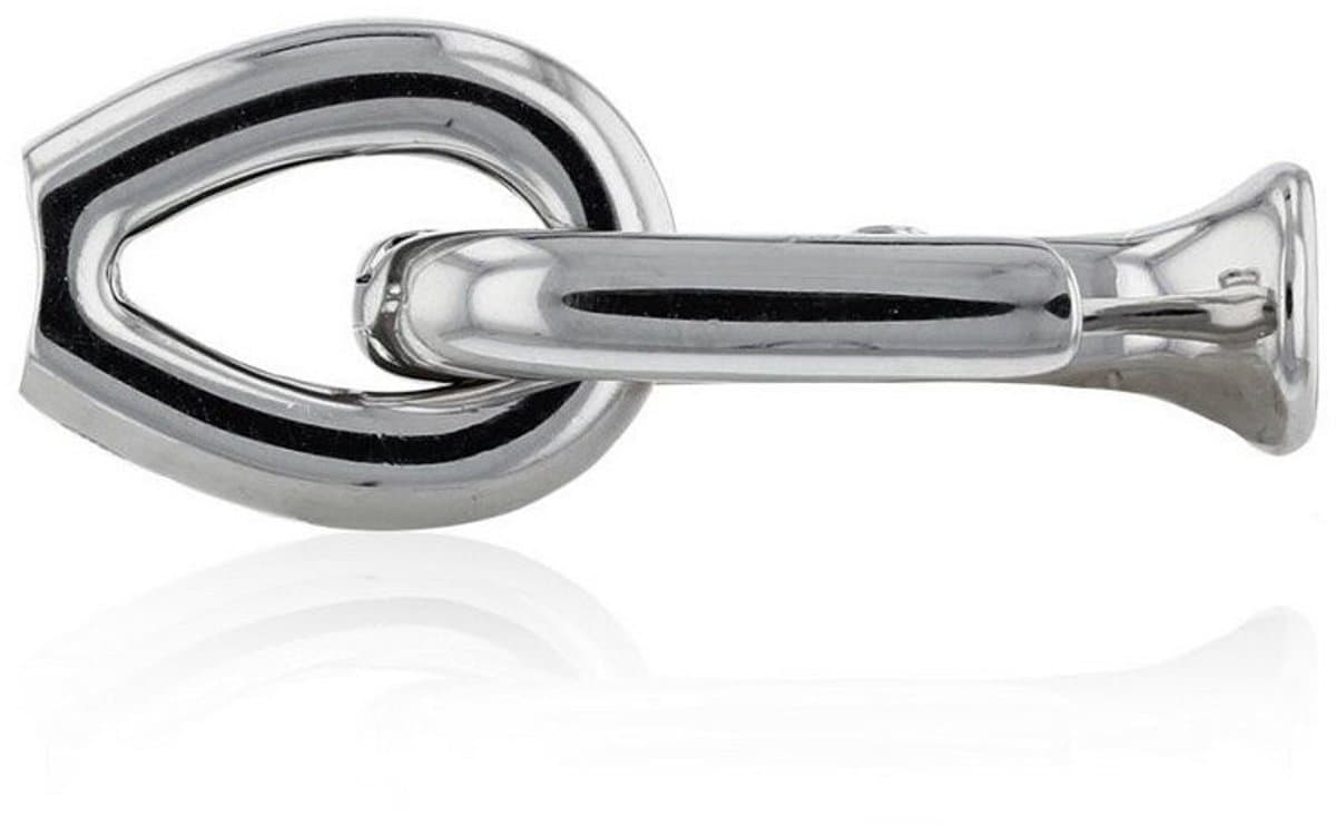 Luna-Pearls - 606.0905 - Sieradensluiting - Dames - 925er Zilver gerhodineerd - 11mm