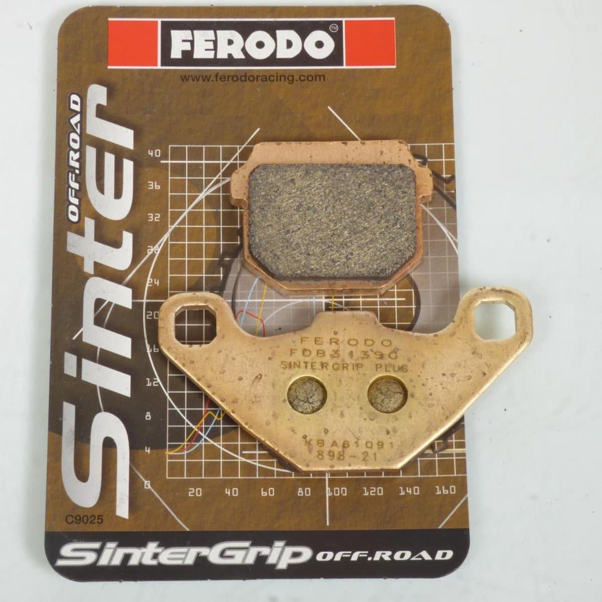 Plaquette de frein Ferodo pour Quad Eton 50 Viper 2005 à 2006 AR Neuf