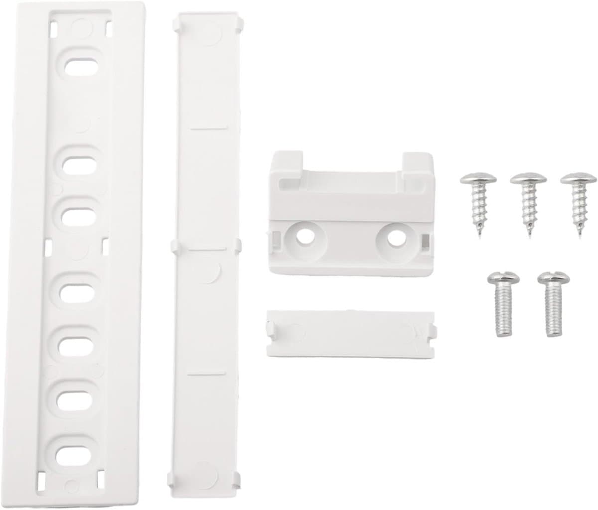 Koelkast Rails - Schuifmechanisme - Verbeterde Toegang - Soepel en Stil - 15x10x5 cm - Wit