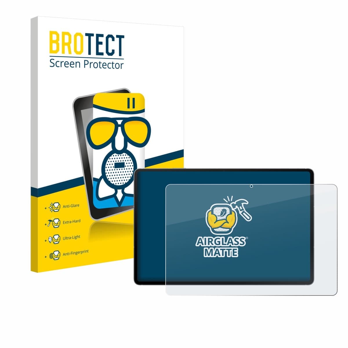 BROTECT - Screenprotector voor Samsung Galaxy Tab S10 FE+ WiFi - Folie Beschermfolie Beschermglas matte