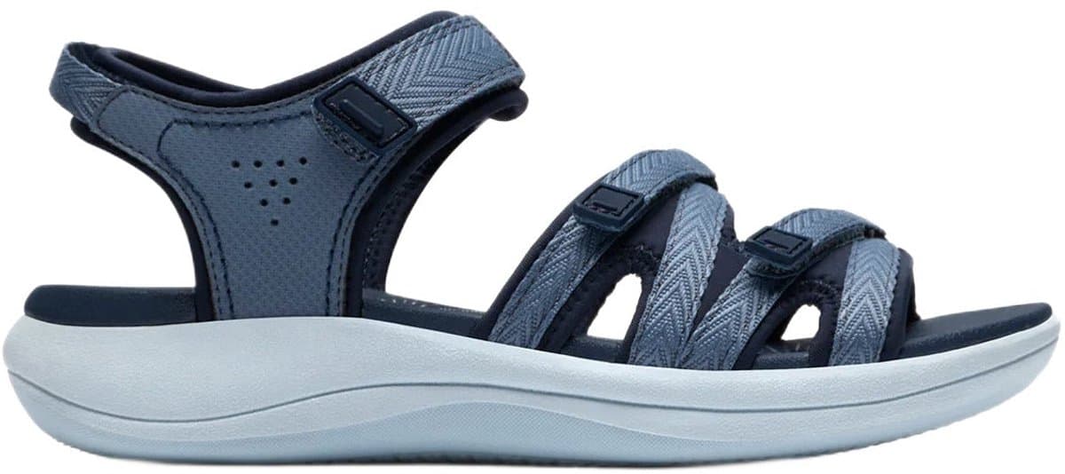 Clarks Mira Madi - dames sandaal - Blauw - maat 40 (EU) 6.5 (UK)