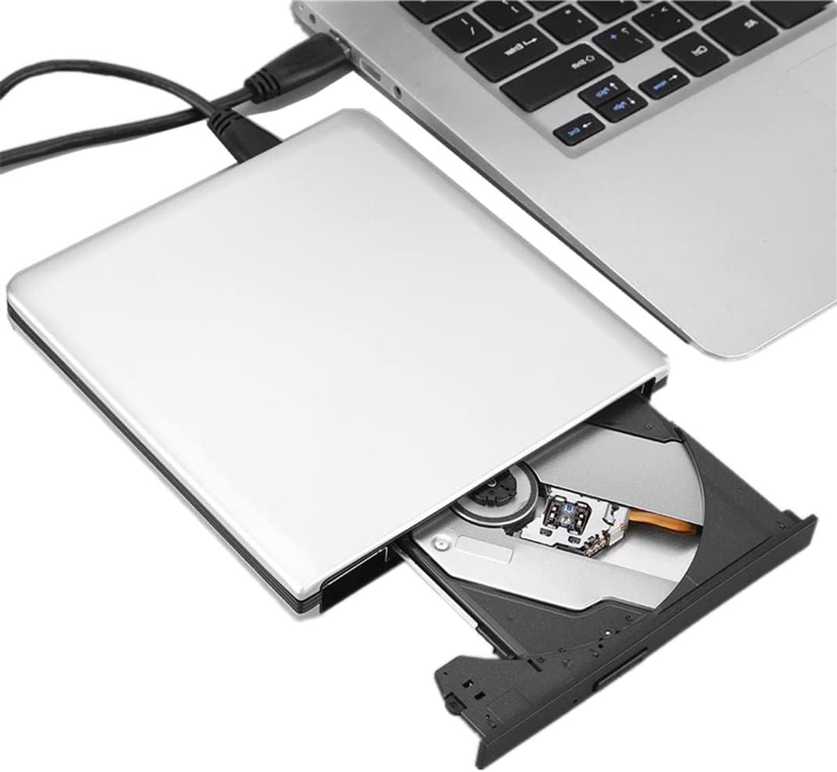 Externe CD DVD BD-brander met USB 3.0 - Draagbare optische drive voor desktop en notebook - Snelle gegevensoverdracht