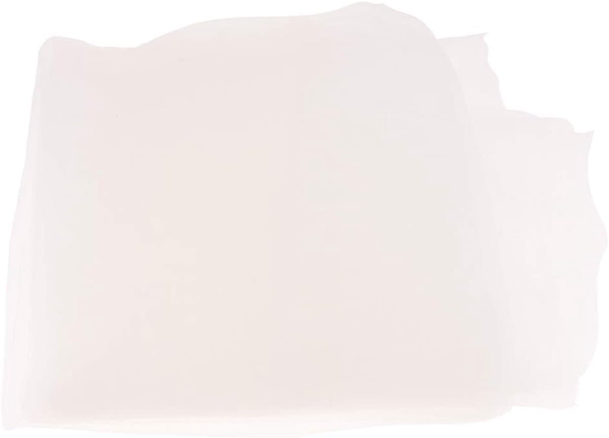 Zeefdruk Mesh - Polyester Doek - Textiel Bedrukken - Hoge Spanning - 145x100cm - Wit