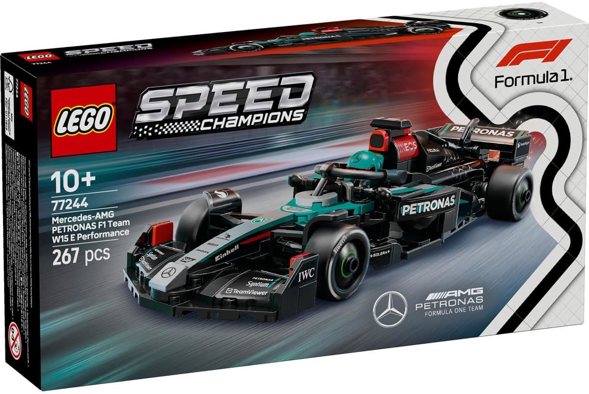 LEGO Speed Champions Mercedes-AMG F1 W15 racewagen 77244