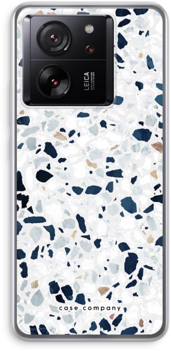 Case Company® - Hoesje geschikt voor Xiaomi 13T hoesje - Terrazzo N°1 - Soft Cover Telefoonhoesje - Bescherming aan alle Kanten en Schermrand