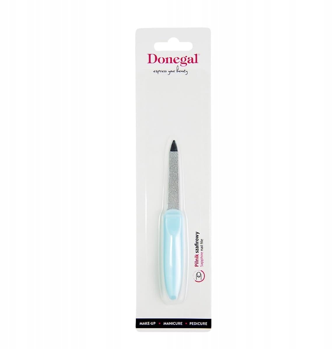 Donegal Saffier Nagelvijl Metaal 12,5 cm - Manicure & Pedicure