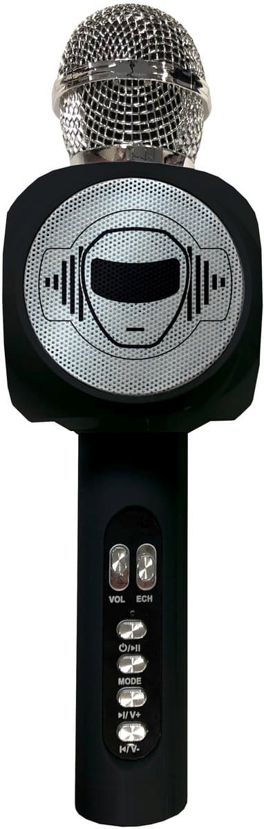 iParty Bluetooth® Karaoke Microfoon met luidspreker, verlichting en stemvervormerfunctie