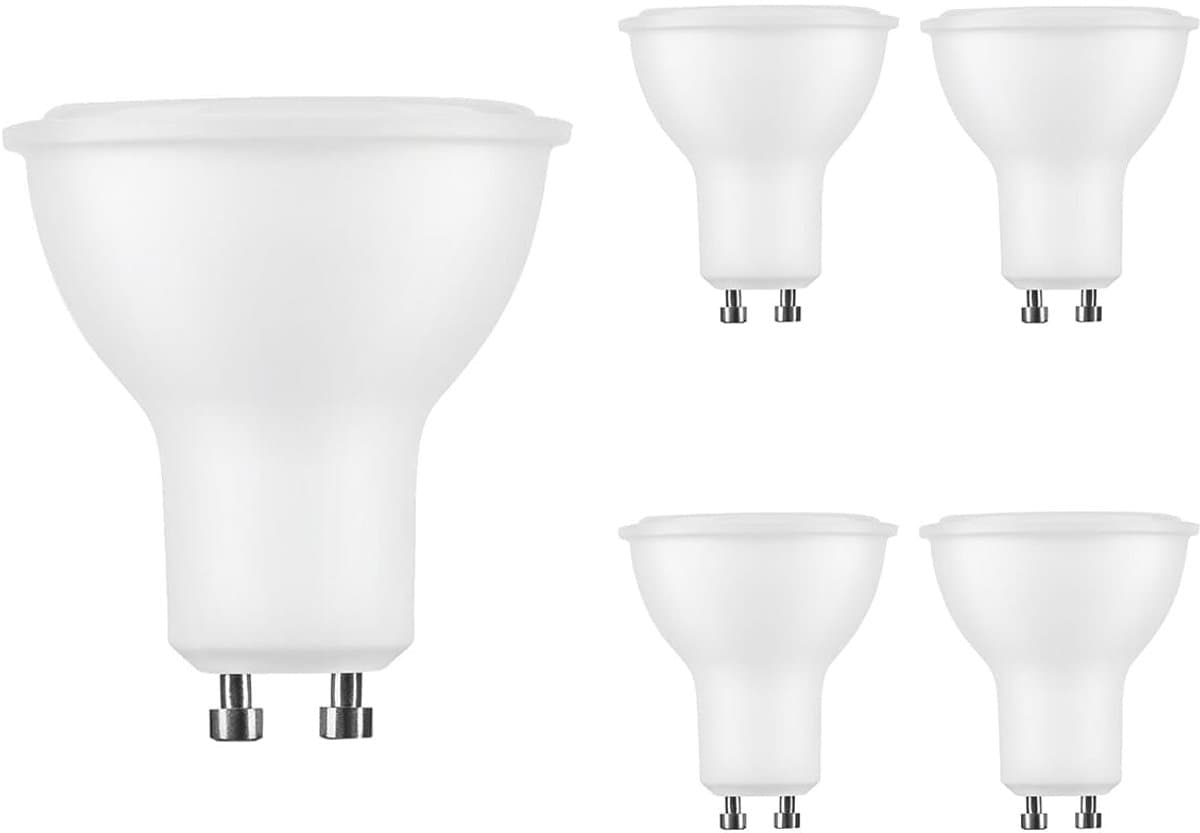 Technik GU10 LED Spot 6.4W - 550lm - 4000K - Neutraal Wit - LED Spot Lamp - Vervangt 42W Gloeilamp - 5 stuks