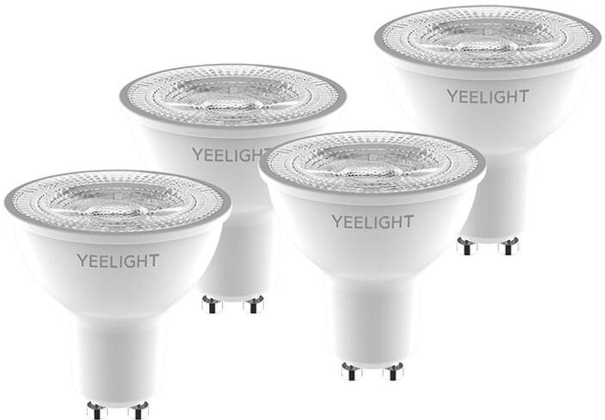 Yeelight GU10 dimbare lamp (wit) 4st