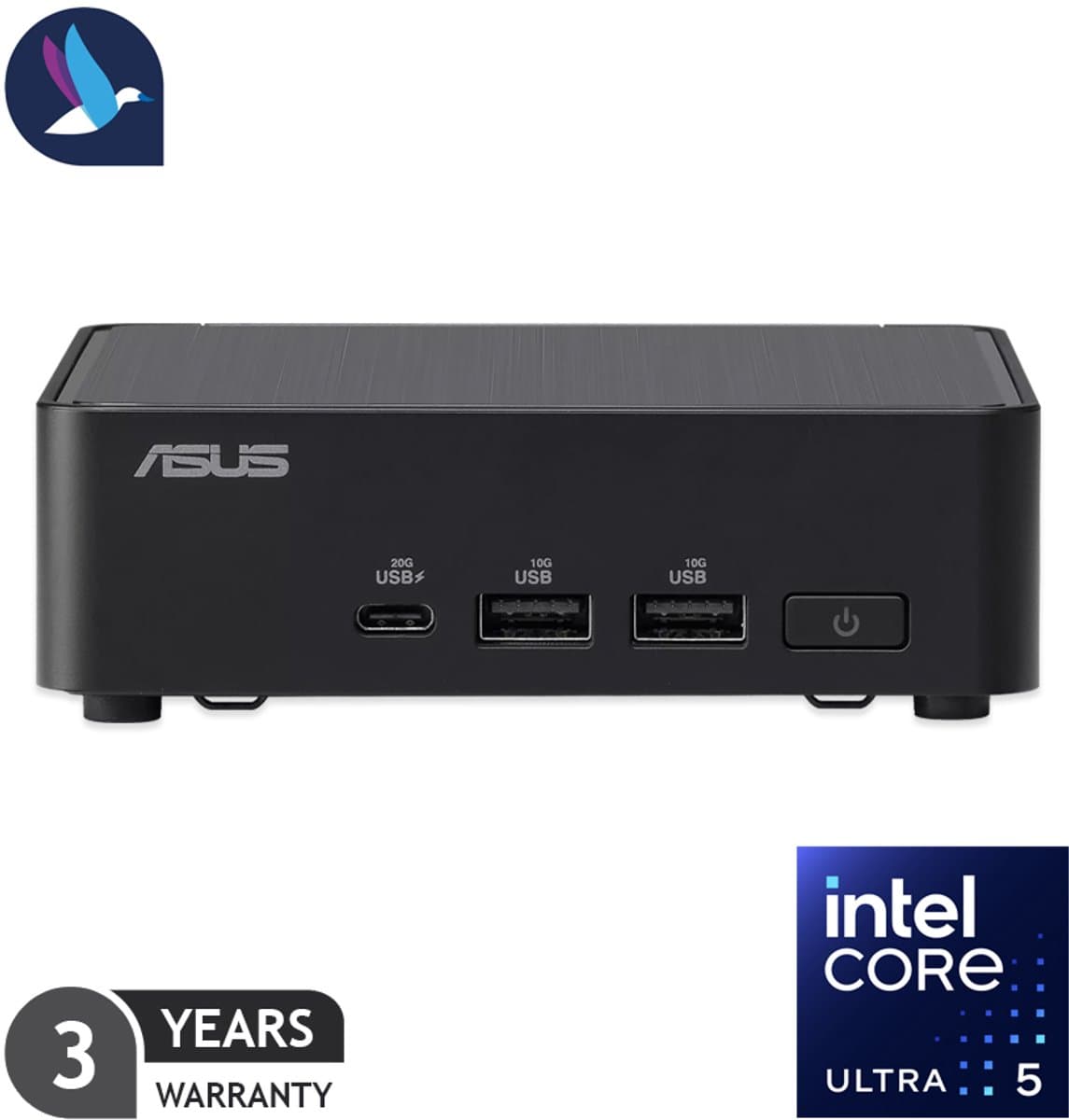 ASUS NUC 15 PRO - Intel Core 5 - 225H - 16 GB RAM - Kingston 512 GB SSD - Windows 11 Pro