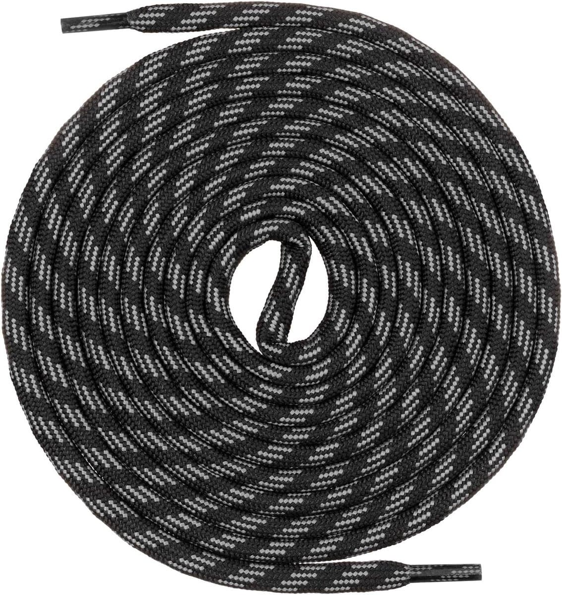 Swiss Ronde veters voor wandelschoenen, trekkingschoenen en werkschoenen, extra scheurvast, diameter 5 mm, lengte 70 cm, 220 cm, polyester