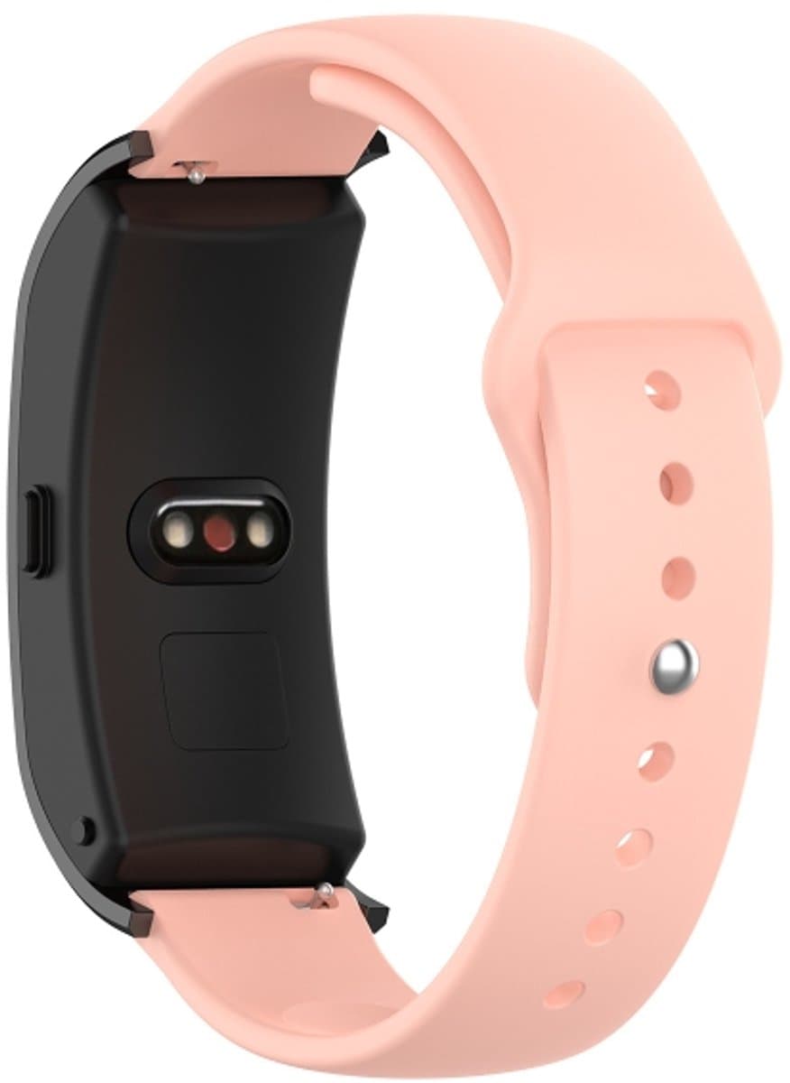 Voor Garmin Vivomove 3s / 4s 18 mm SLR Fashion siliconen band, maat: kleine code (lichtroze)
