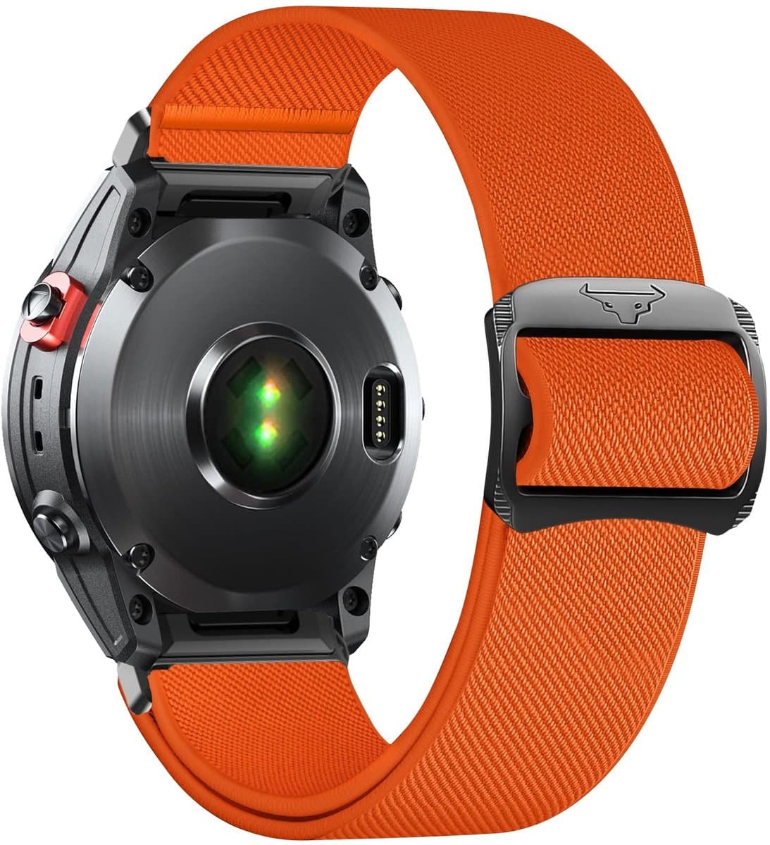 SolidKeus - QuickFit Nylon Horlogeband voor Garmin Fenix 8