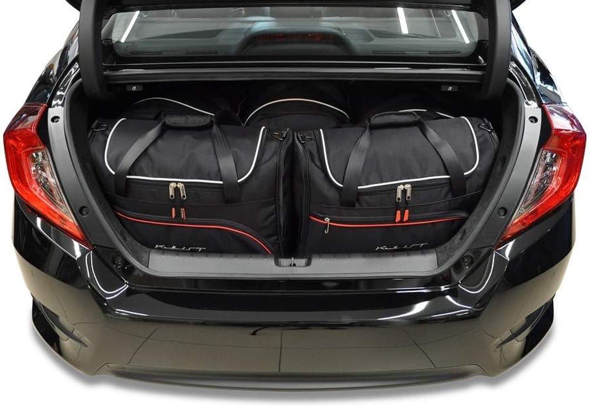 HONDA CIVIC LIMOUSINE 2017+ 5-delig Reistassen Op Maat Auto Interieur Kofferbak Organizer Accessoires