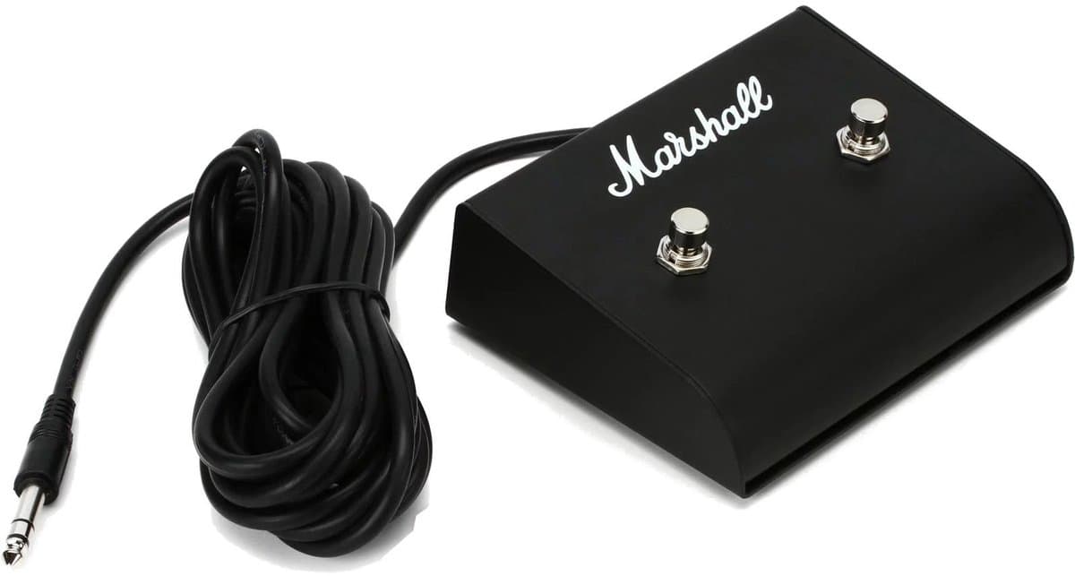 Marshall PEDL91004 2-fach voetschakelaar inklusive opklebern - Voetschakelaar voor gitaarversterkers