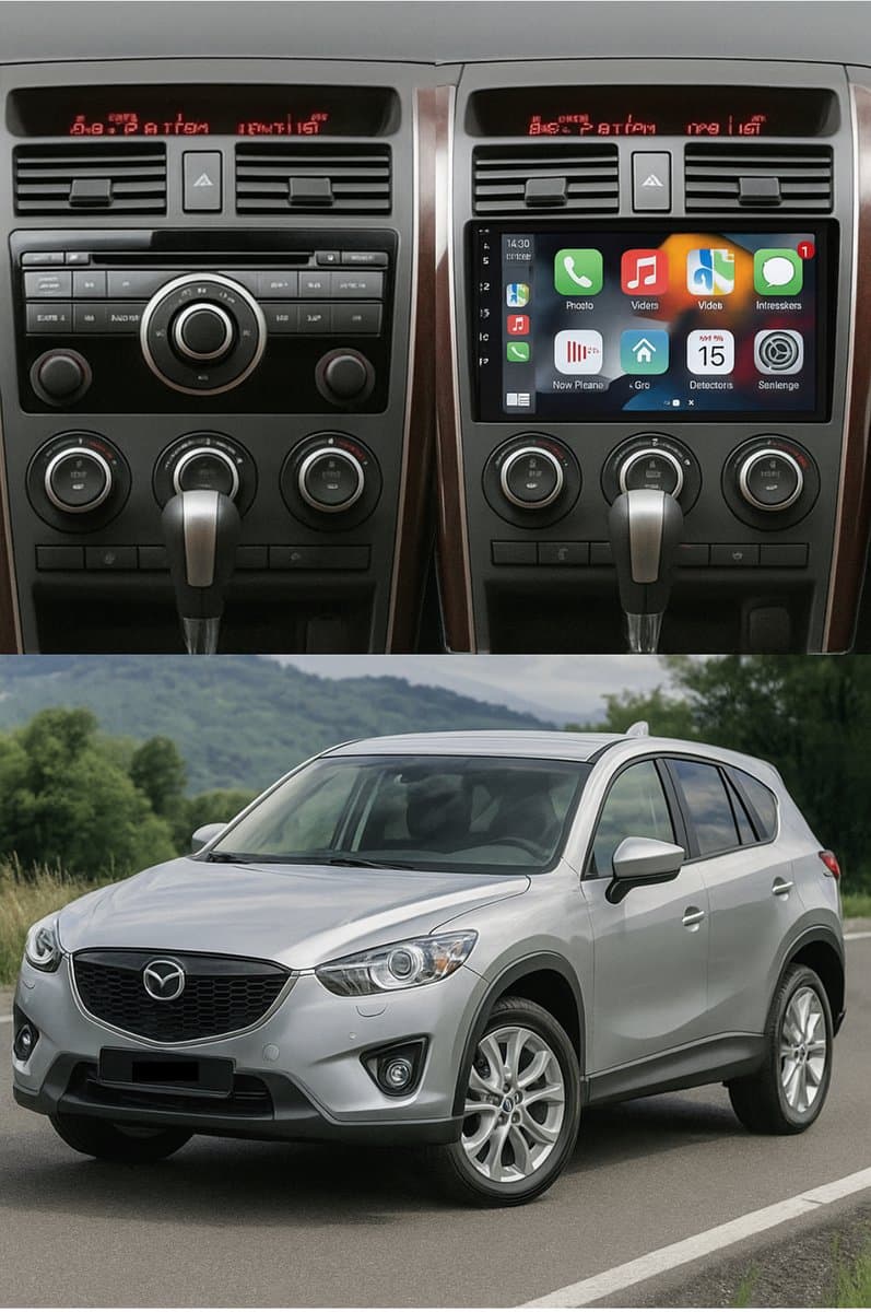 ADIVOX T4 10.1 inch geschikt voor Mazda CX-9 2006-2016 CarPlay/Auto/WiFi/RDS/DSP/5G/QLED/DAB+