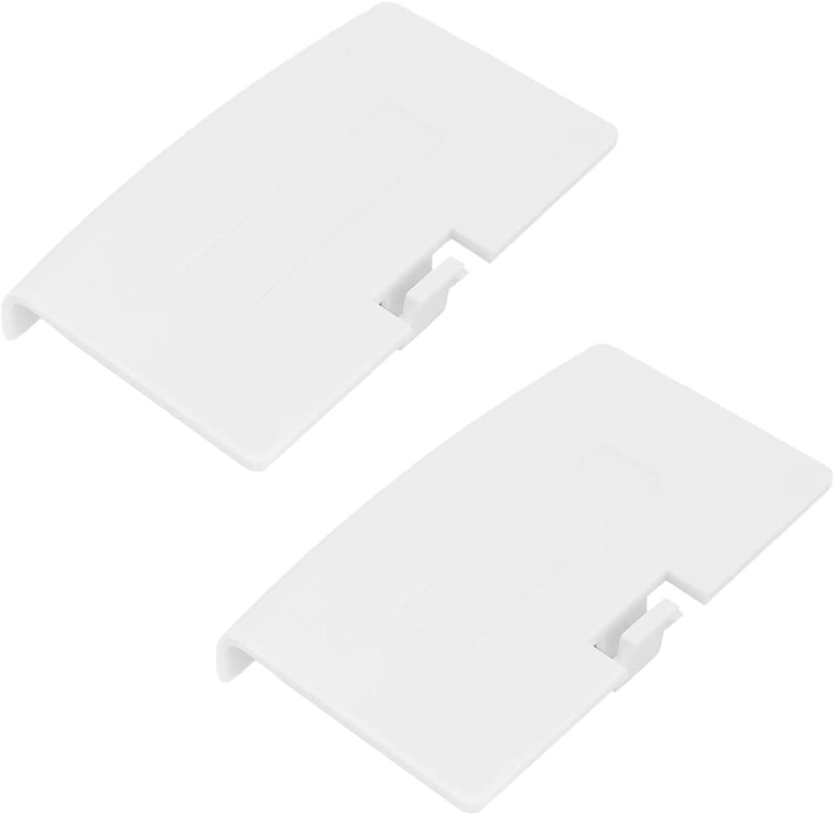 Allecto Plus - 2-delige batterijklep voor spelconsole - Wit - Nintendo Game Boy-compatible
