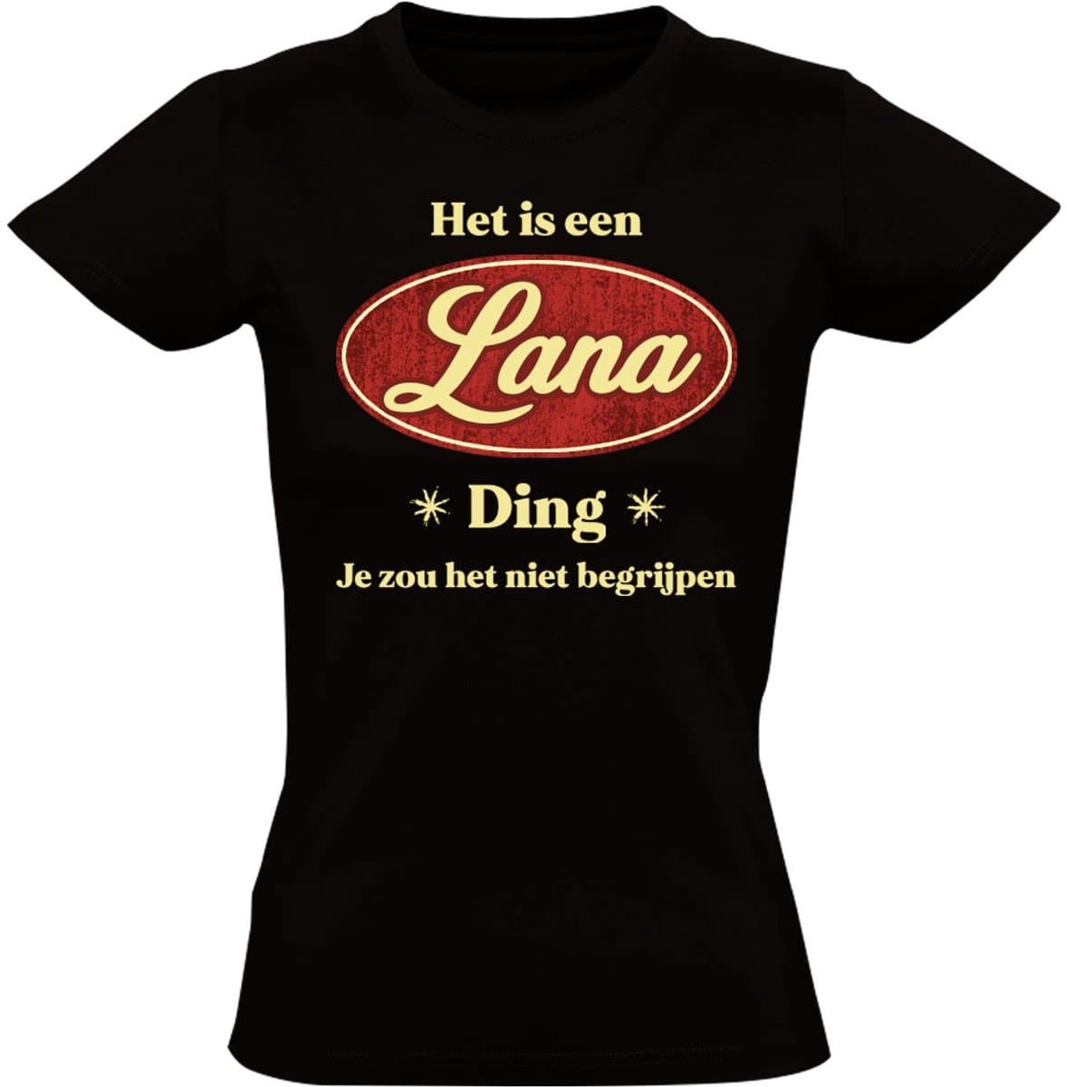 Het is een Lana ding T-shirt - dames - verjaardag - shirt - jarig - gepersonaliseerd - moederdag