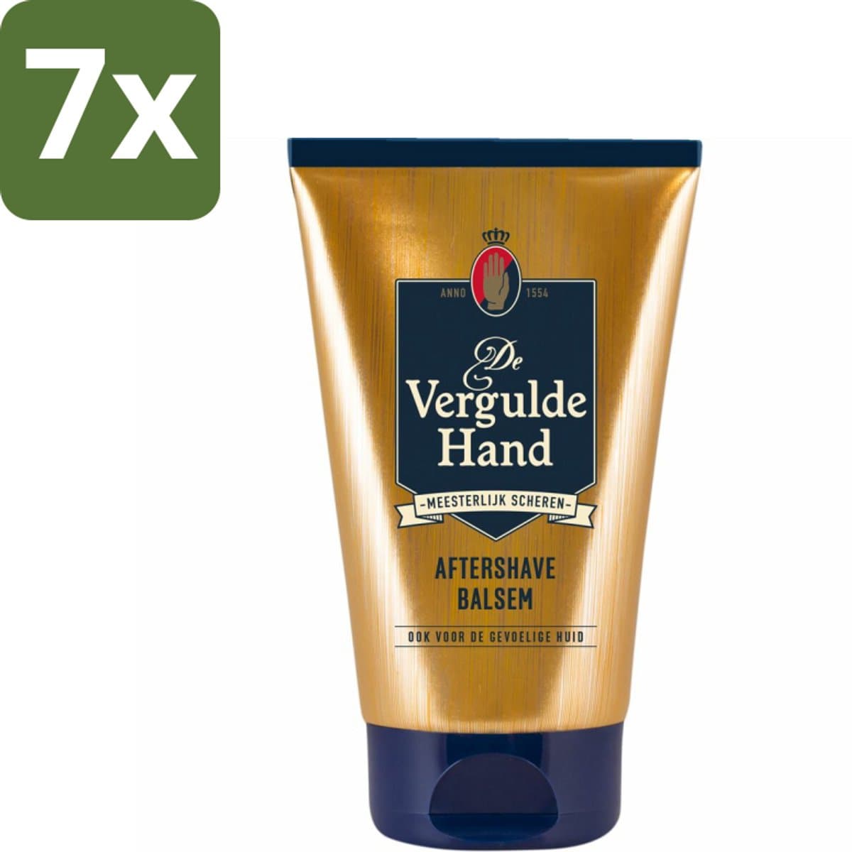 Vergulde Hand Aftershave Balsem 100 ml - Bulkverpakking - 7 stuks
