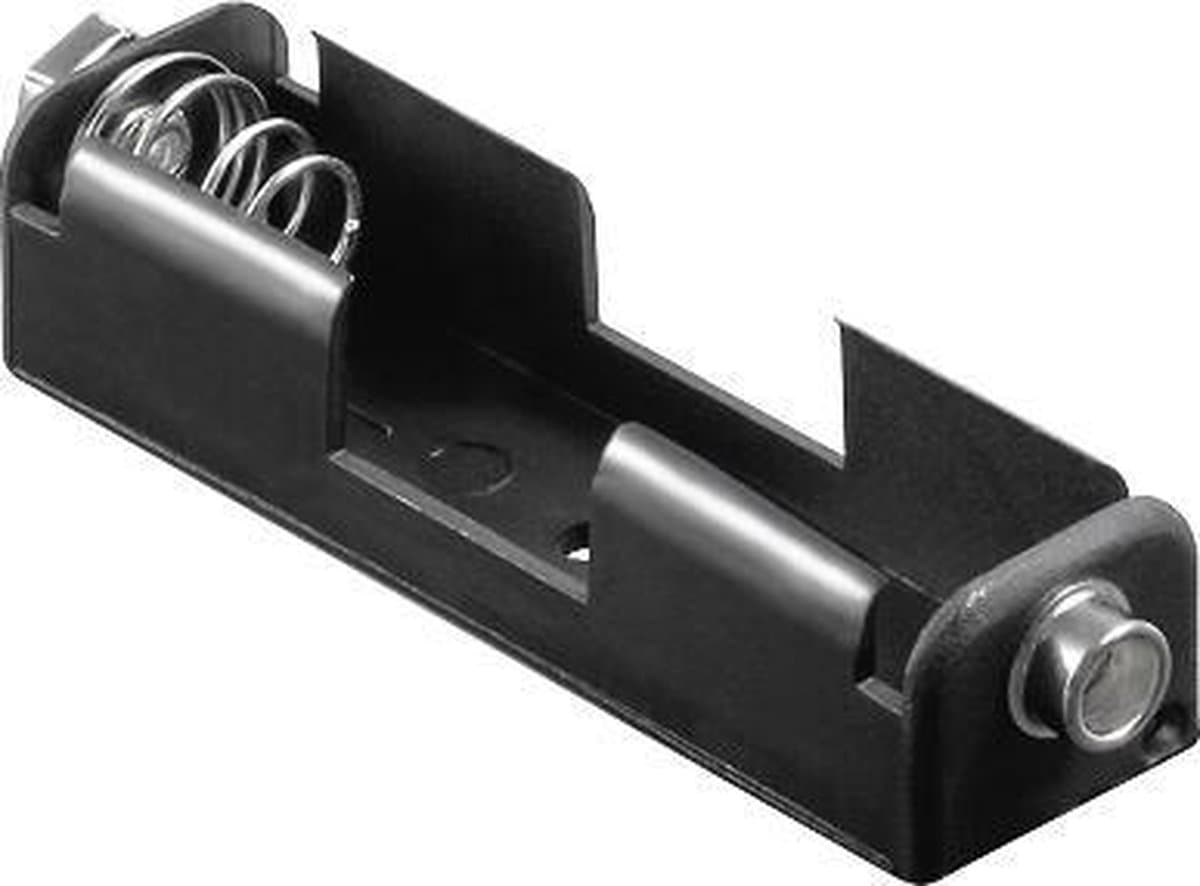 Wentronic BH AA 1xD Passieve houder Zwart