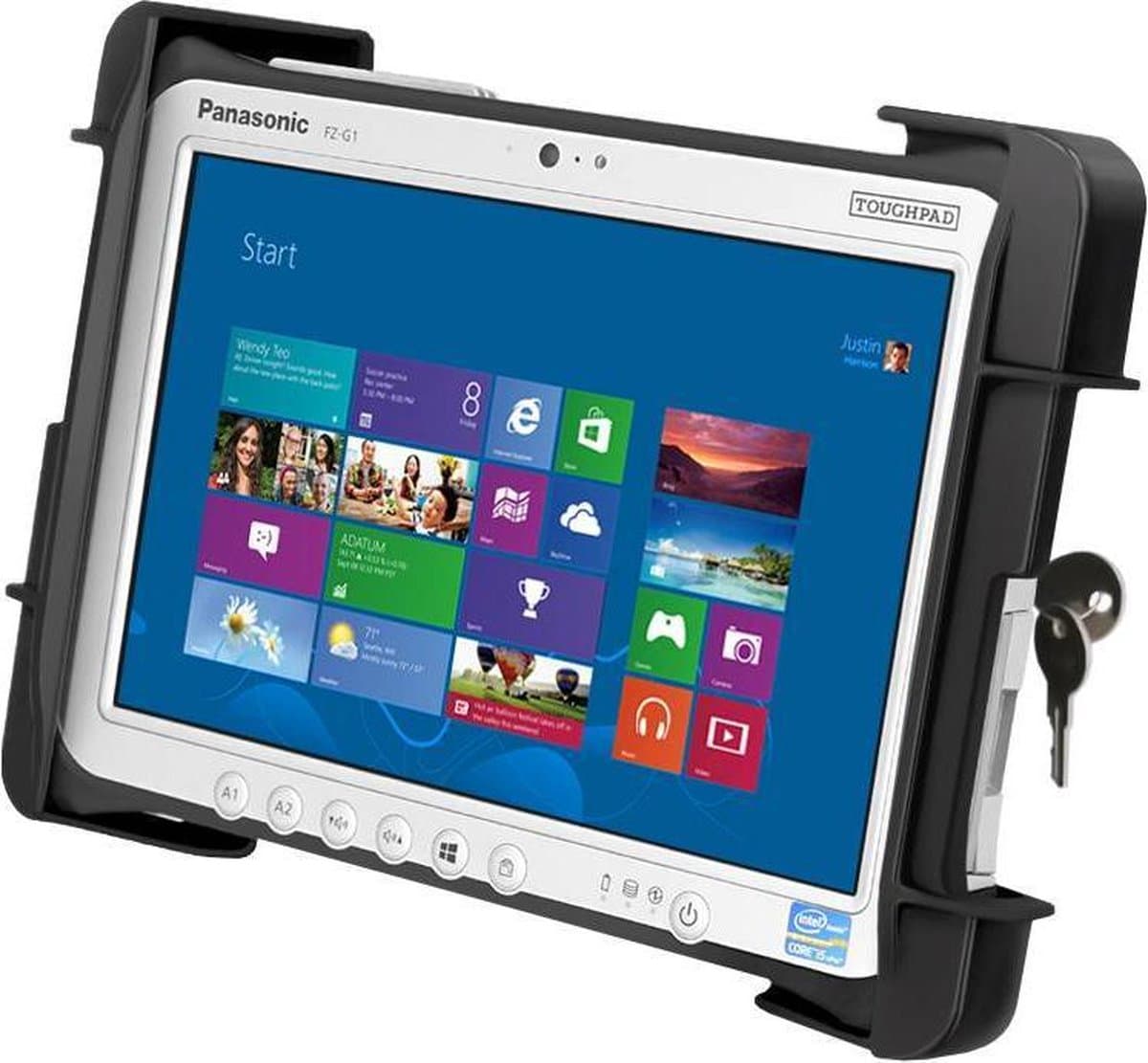 Anti-diefstal Houder Panasonic Toughpad FZ-G1 TABL19U