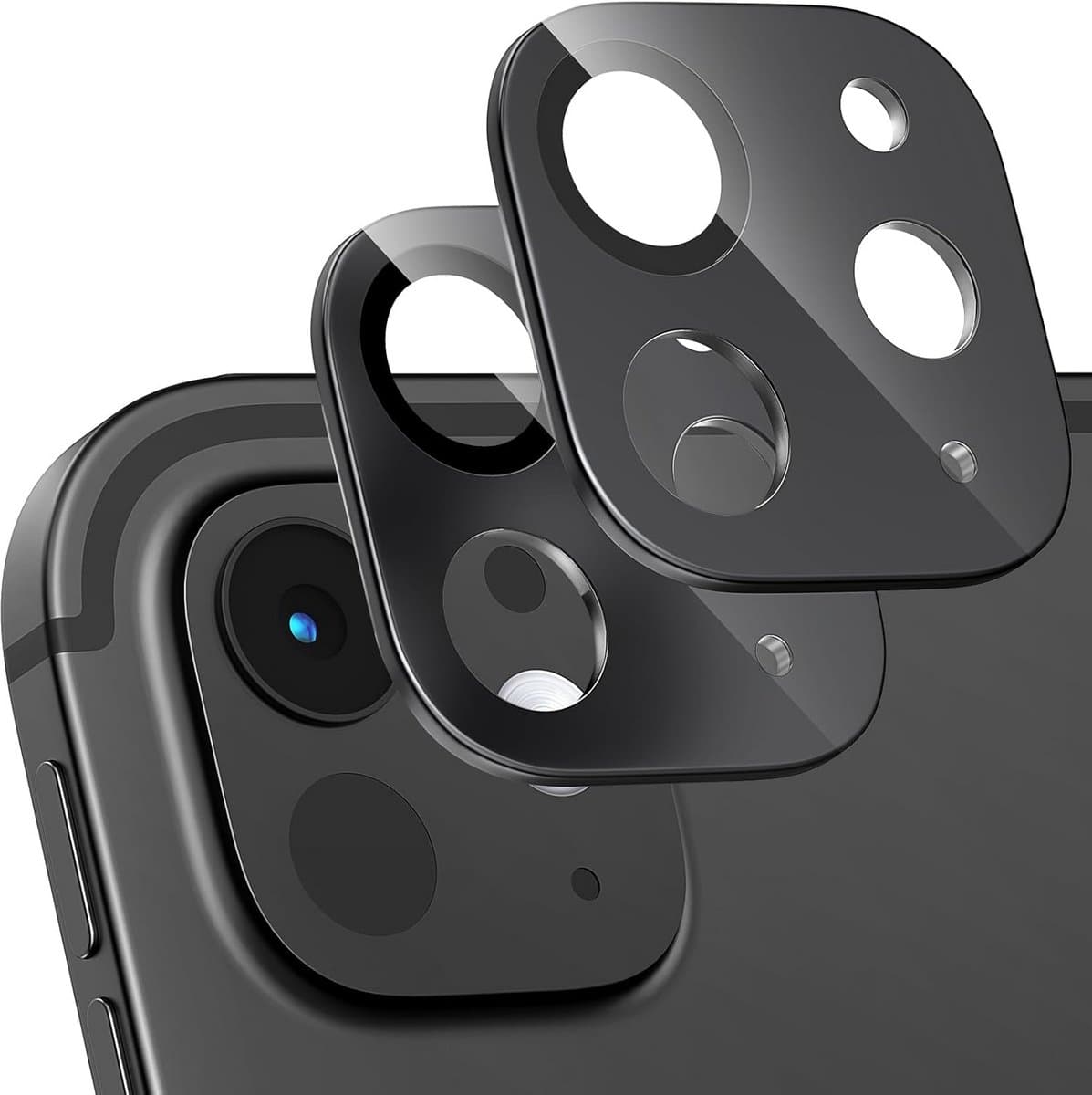 2 stuks camera lensbeschermer gehard glas voor iPad Pro 11 inch en 13 inch 2024 HD klaar