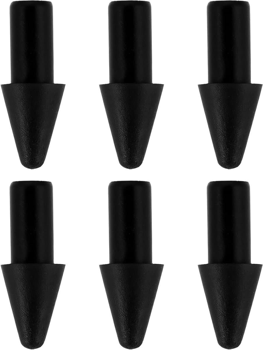 Allecto- Vervangbare Styli Tip - Compatibel met Remarkable Paper Pro 9046 - 6 Stuks - Tablet - Penvullingen - Geschikt voor - Zwart - Hoogwaardige Penpunten - Nieuwe collectie.