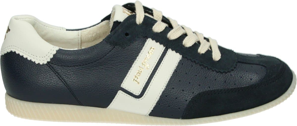 Paul Green - 5490 - Lage sneakersDames sneakers - Kleur: Blauw - Maat: 38.5