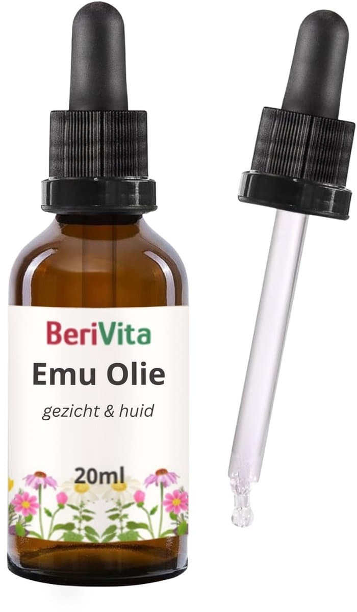 Emu Olie 20ml Pipetfles - Pure Emoe Olie
