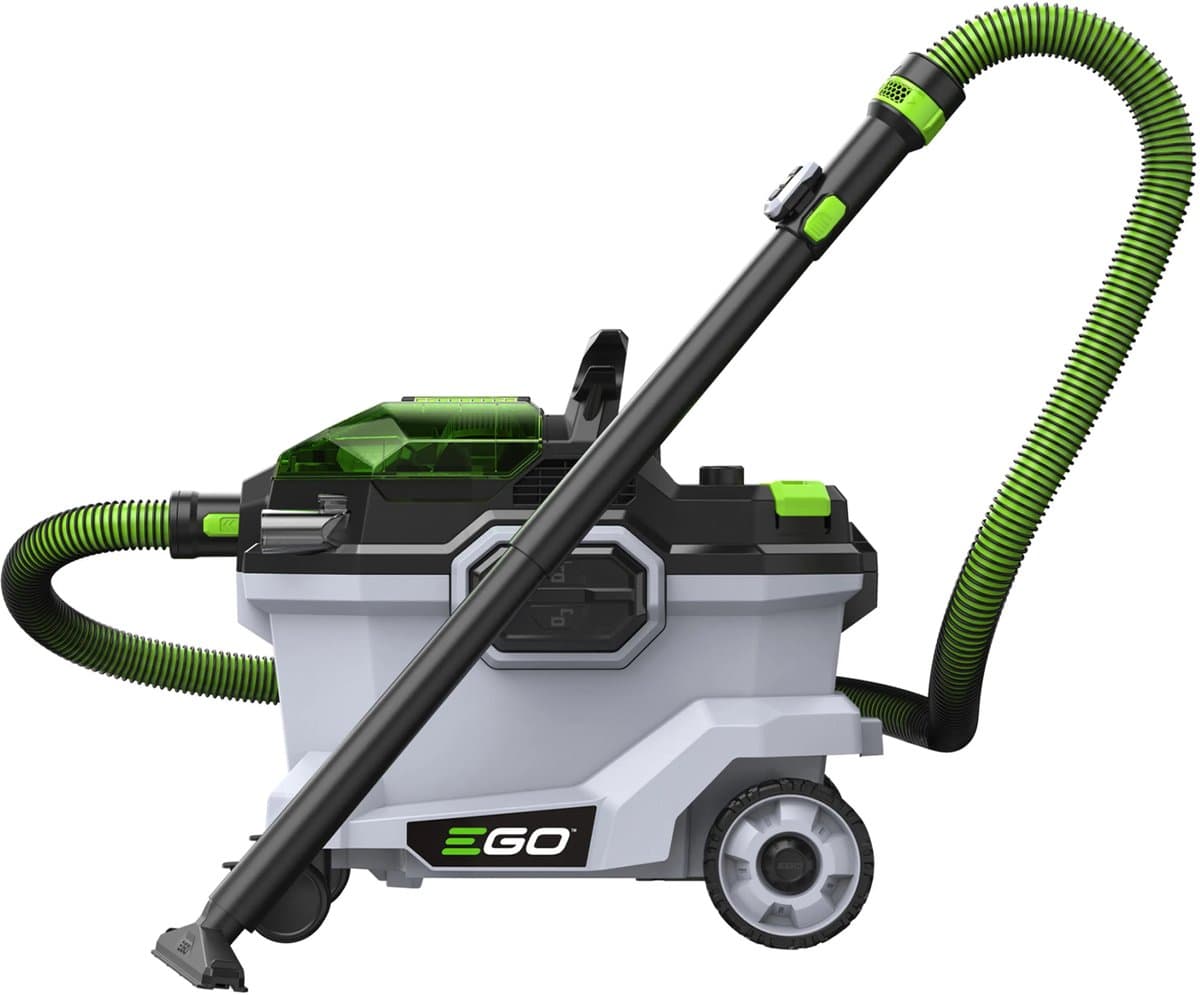 EGO WDV0900E Accu Nat & Droog Stofzuiger 34 liter