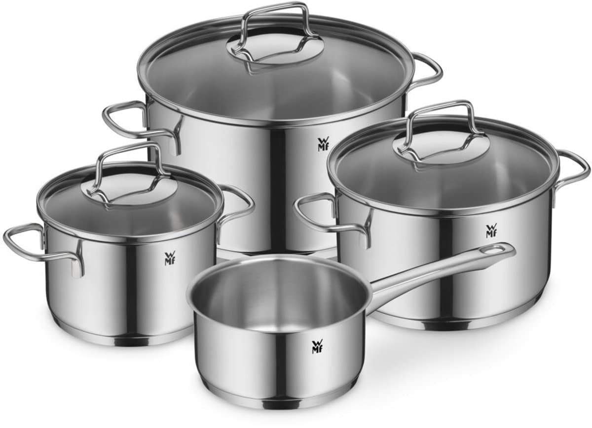 WMF Astoria - Pannenset - 4-delig - RVS - Inductie - Ergonomisch