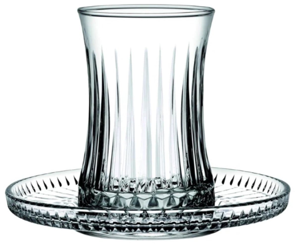 Paşabahçe Elysia - Servies Set - Thee Set - Set van 6 stuks - Kristal - 170 ml
