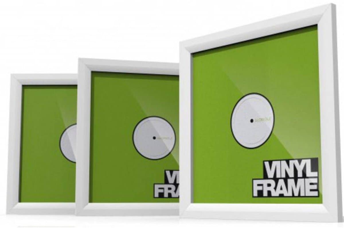 Glorious Vinyl Frame Set 12'' (White) - Vinyl box
