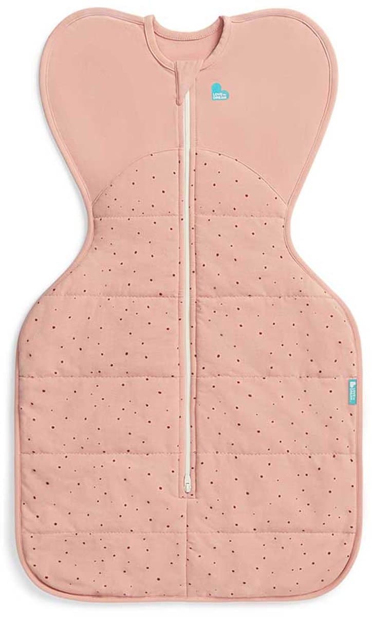 Love to Dream™ Babyslaapzak Swaddle Up™ - Inbakeren - Baby 3-6 maanden - 6-8.5 kg - Winter - 2.5 TOG - Rose Pebble